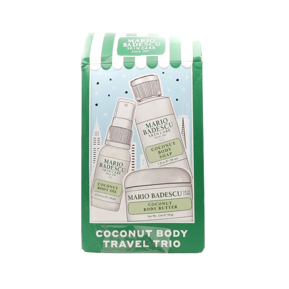 Mario Badescu - Coconut Body Travel Trio - 3 Piece‎ Set
